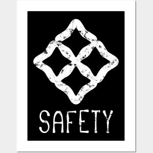 Africa Sankofa Adinkra Symbol "Safety" Posters and Art